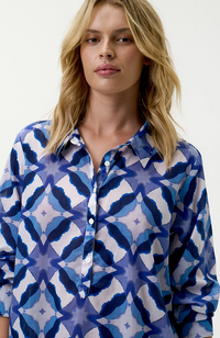 Middy Gilli - Floreat Blue Ikat