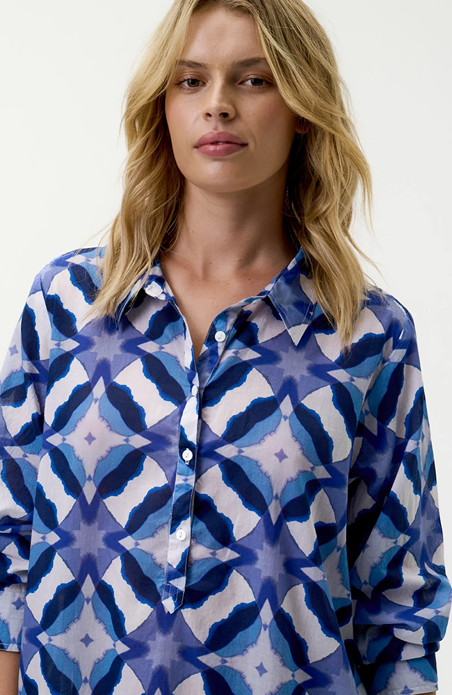 Middy Gilli - Floreat Blue Ikat