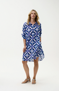 Middy Gilli - Floreat Blue Ikat