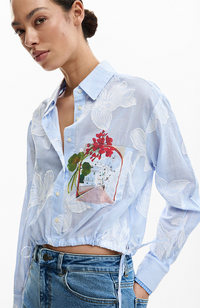 Parker Short Shirt - Azul Agua