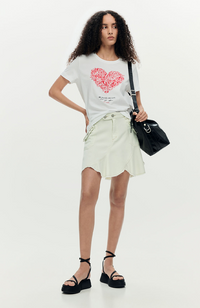 Heart T-shirt - Blanco