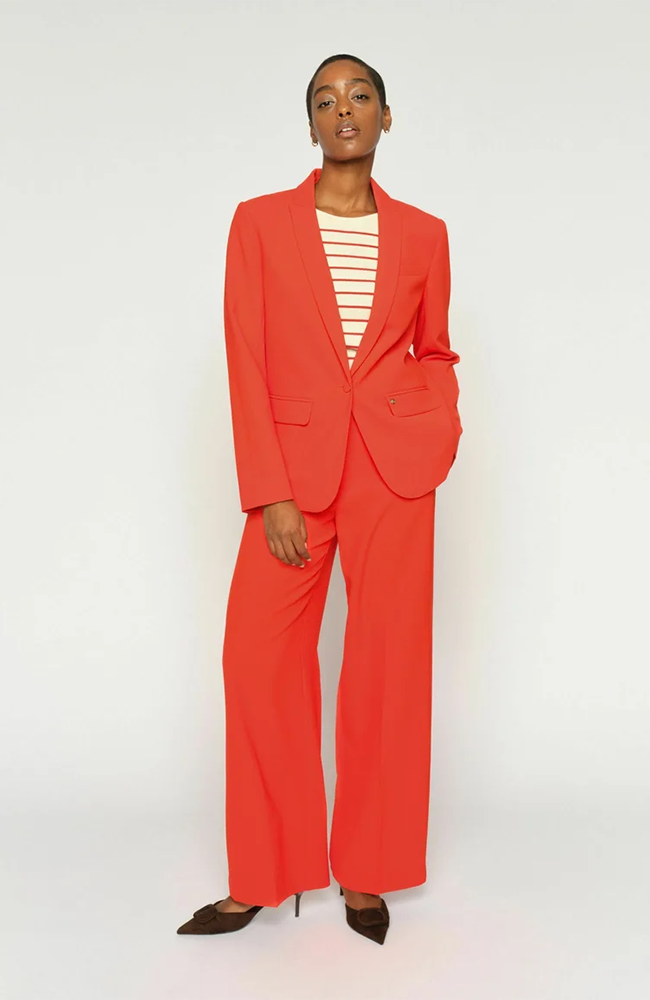 Phoebe Miley Blazer - Spicy Orange