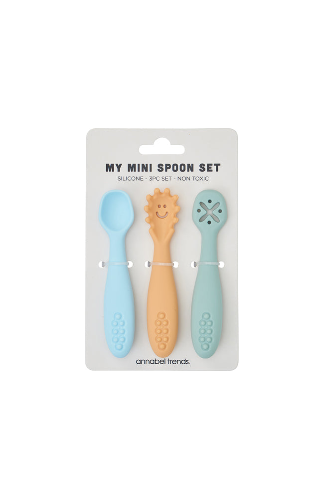 Silicone Cutlery Set (3pc) - Sunset