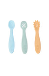 Silicone Cutlery Set (3pc) - Seaside