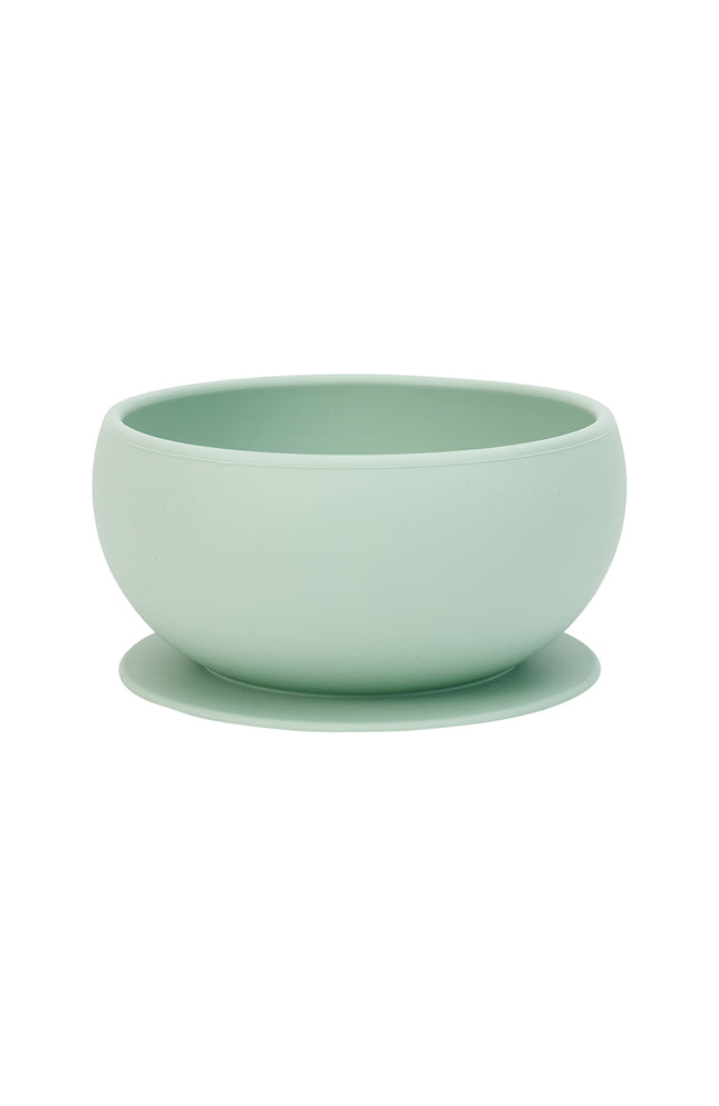 Silicone Suction Bowl - Moss