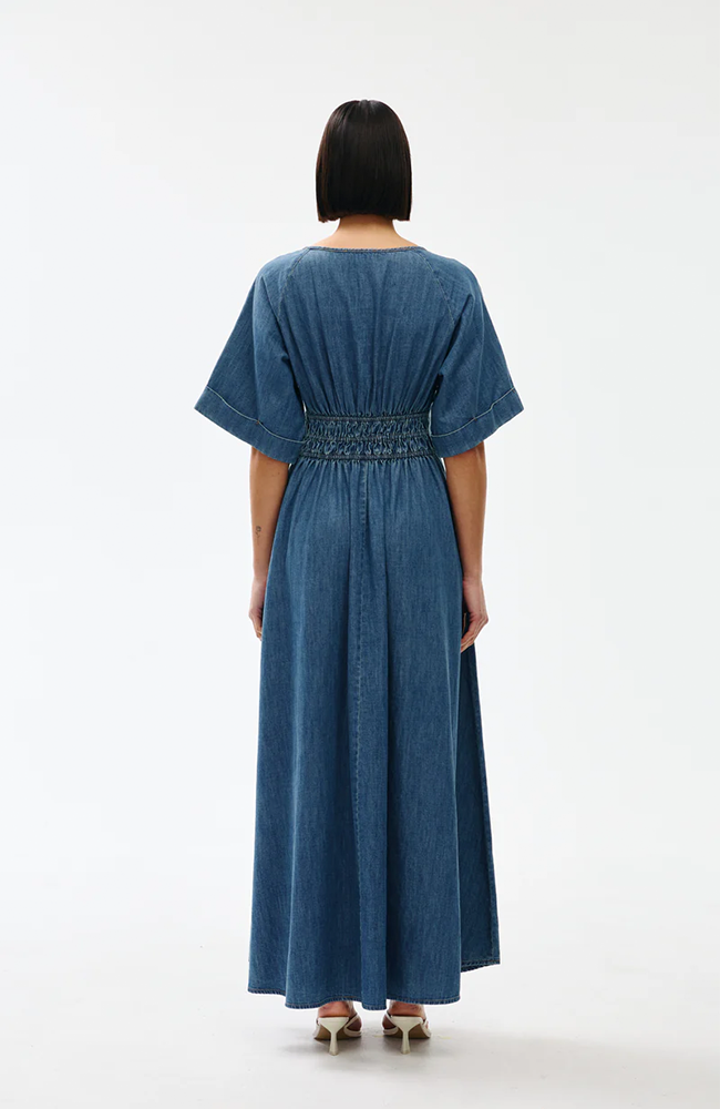 Poet Dress  - Denim