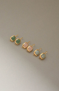 Muse Earrings - Green