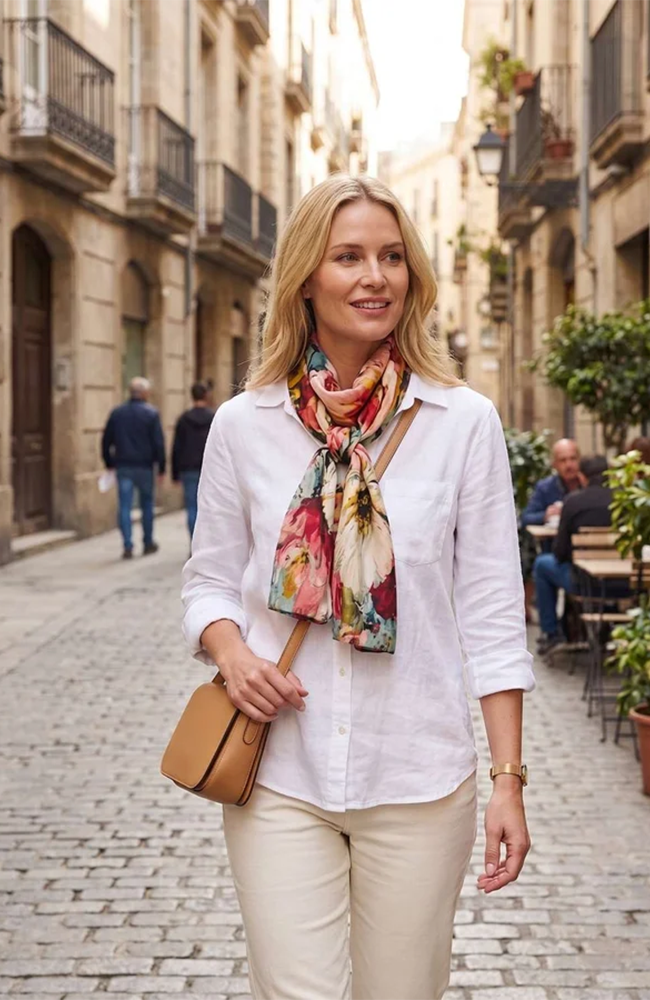 Silk Scarf - Martha