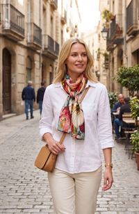 Silk Scarf - Martha
