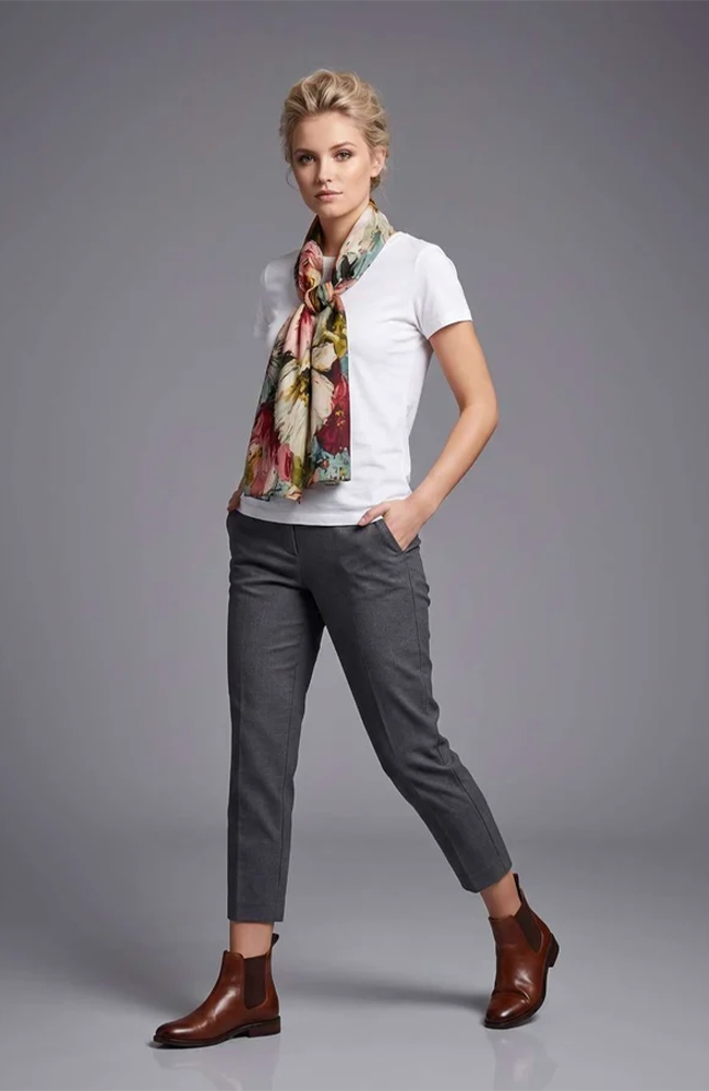 Silk Scarf - Martha