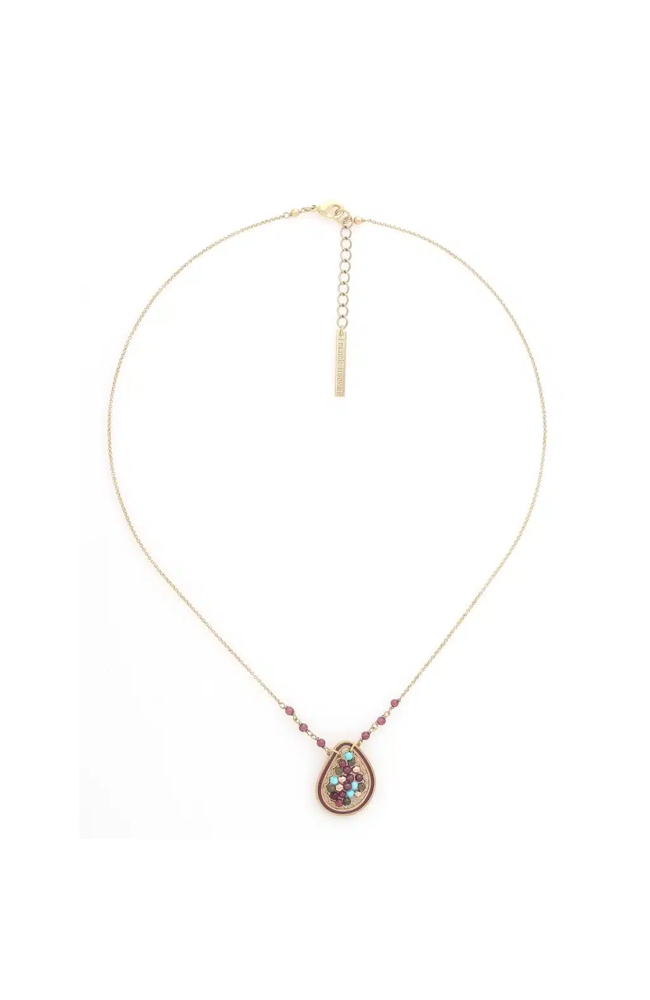 Cassandra 3 Elements Pendant Necklace