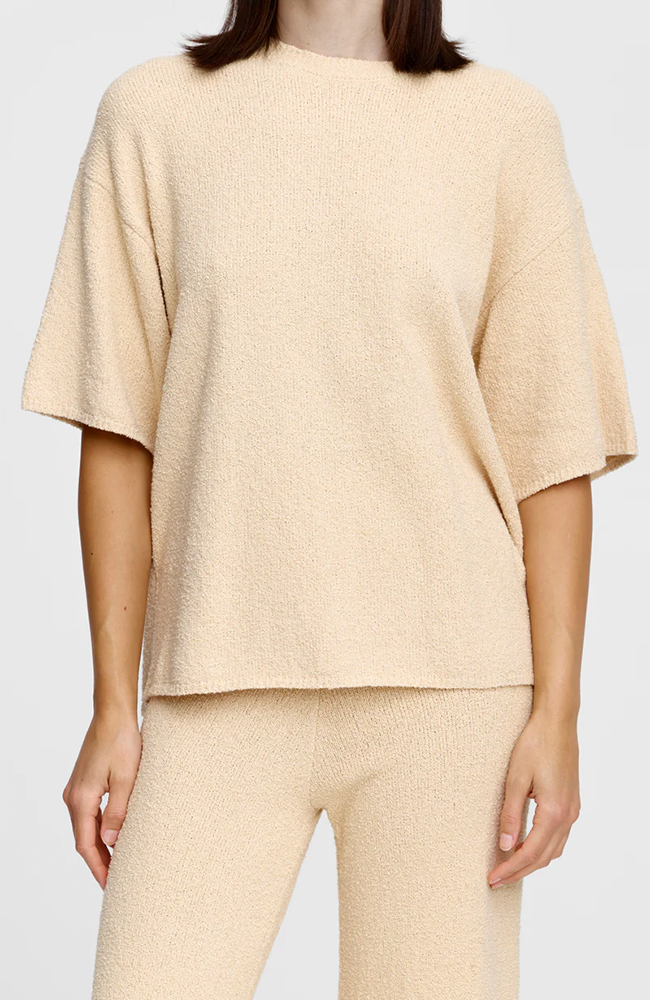 Camden Knit Tee - Natural