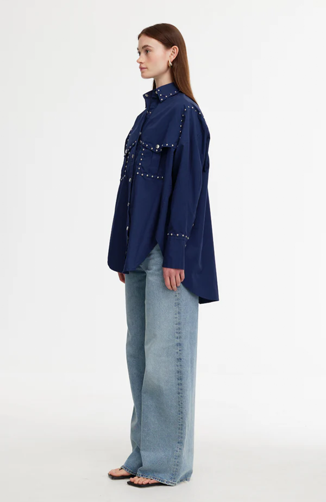 Ashley Shirt - Indigo