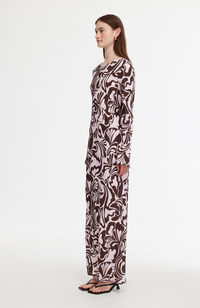 Nadia Dress - Marble