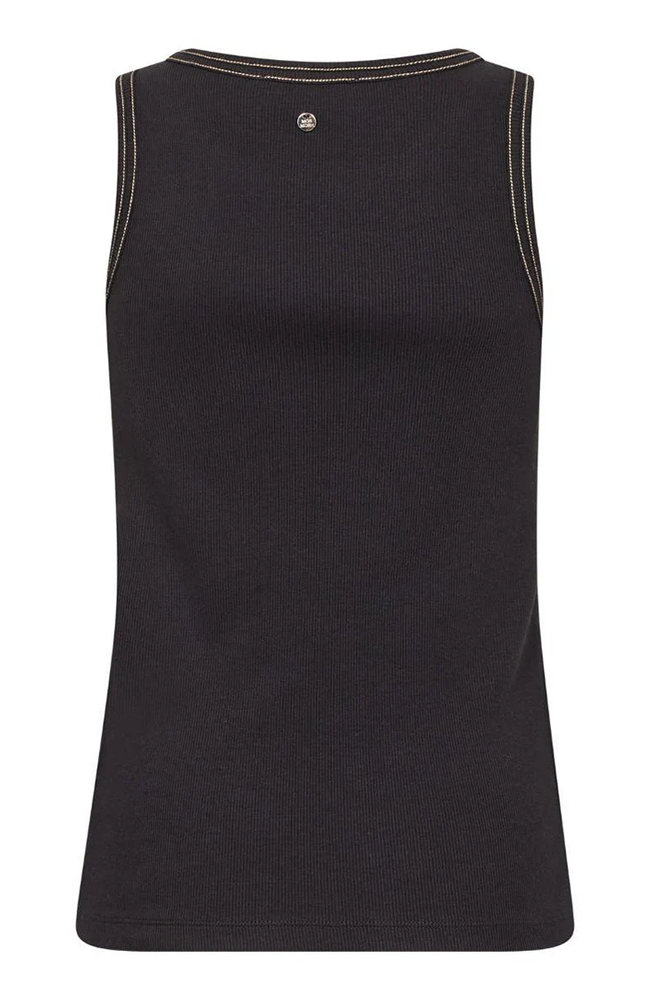 Ara Rib Tank Top - Black