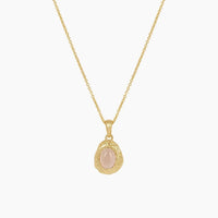 Blossom Necklace - Rose Quartz