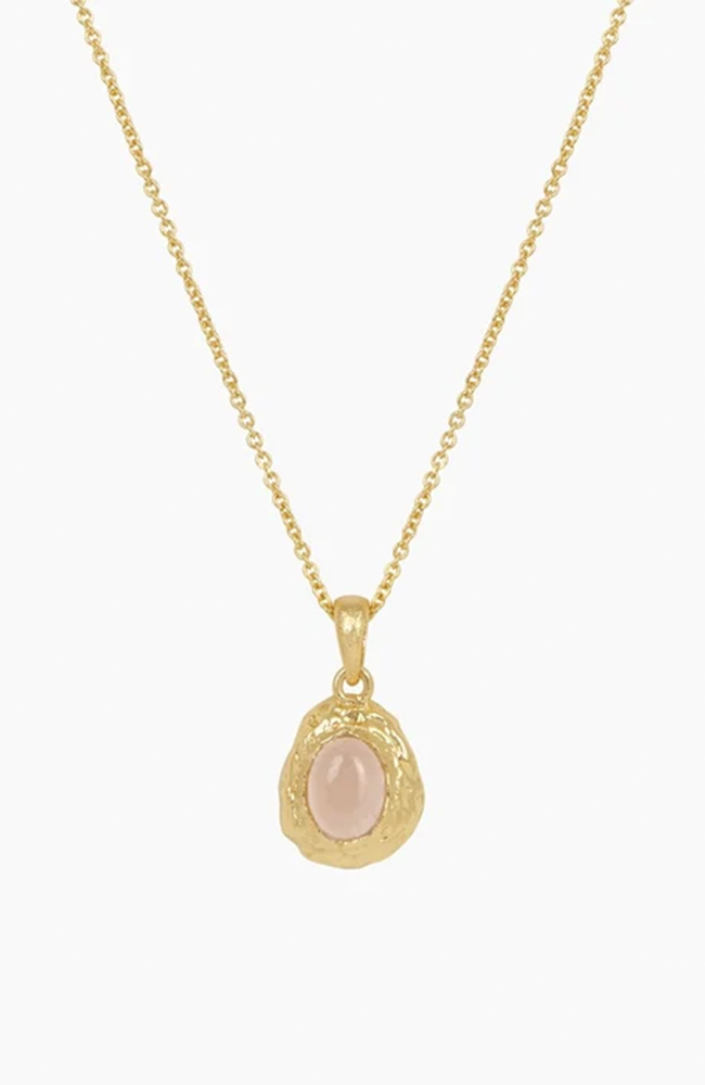 Blossom Necklace - Rose Quartz