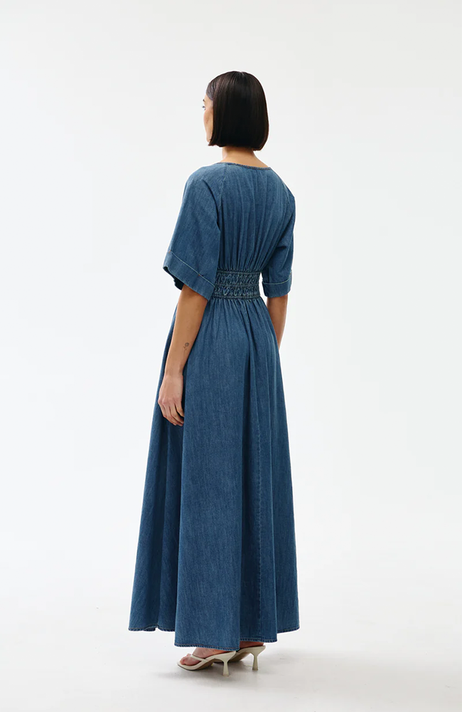 Poet Dress  - Denim