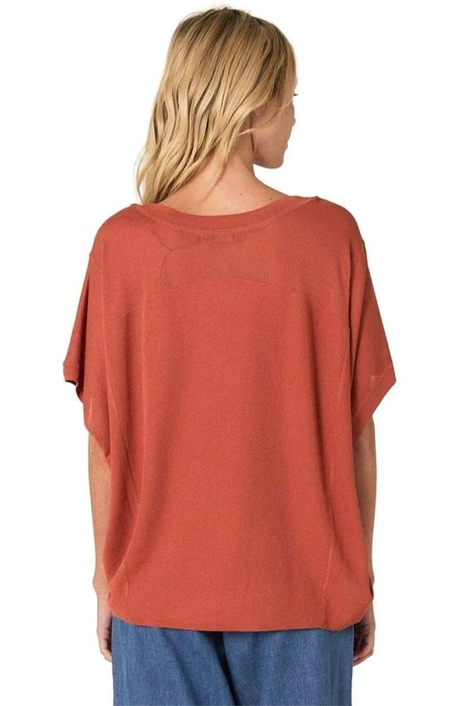 Esther Knit Top - Cinnamon
