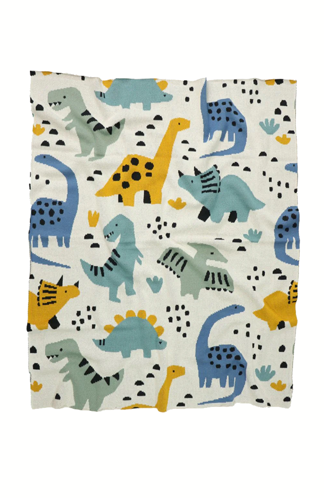 Baby Blanket - Dean Dinosaur
