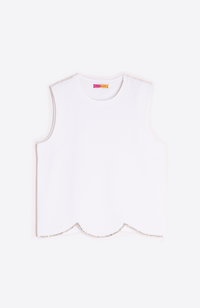 Sparkles Tee - White Waves