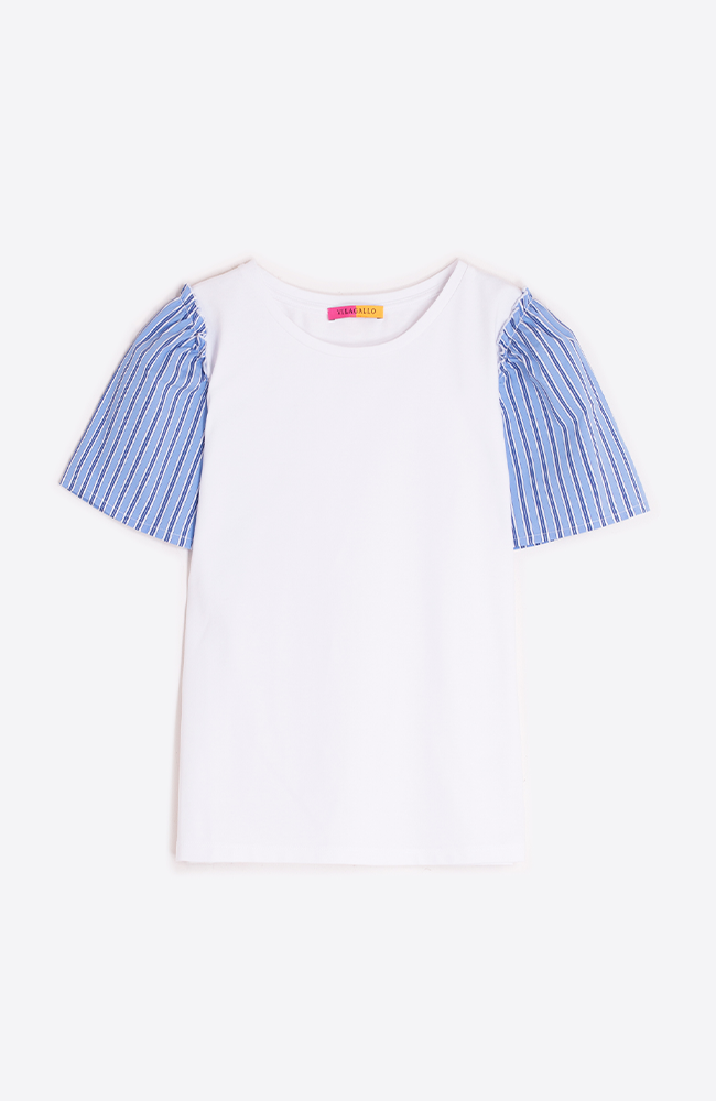 Teresa Tee - Navy/White Stripe
