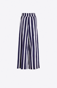 Marian Pants - Navy/Stripe