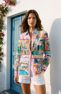 Tea Sole Shirt - Voile Print