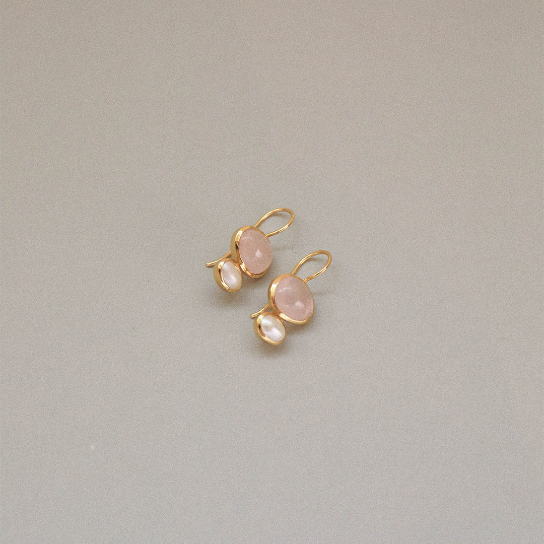 Cubism Earring - Pink