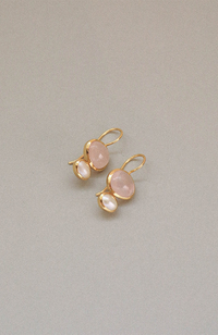 Cubism Earring - Pink