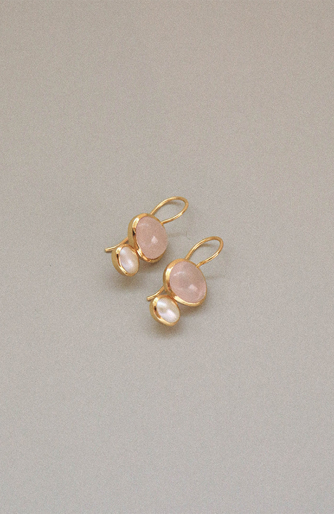Cubism Earring - Pink