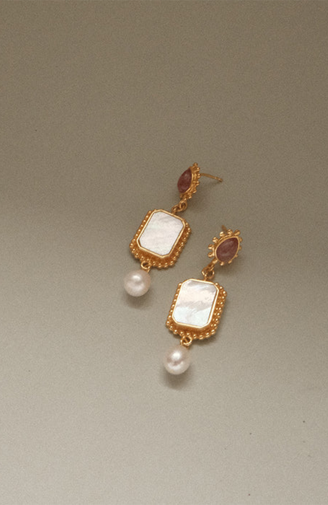 Cora Earrings - Gold