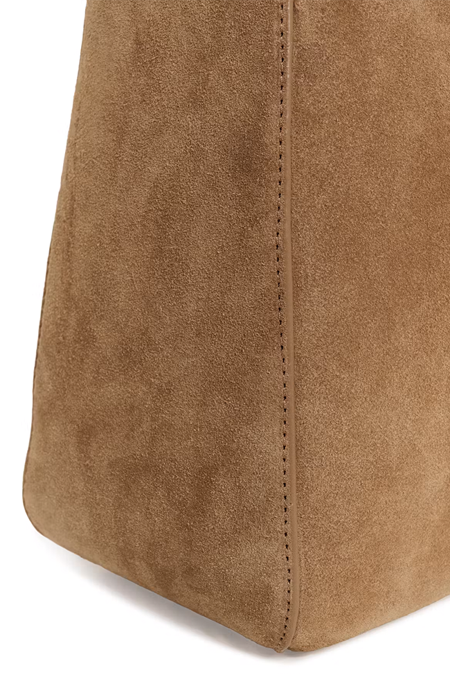 Rasidaiw Suede Bumbag - Tobacco Brown