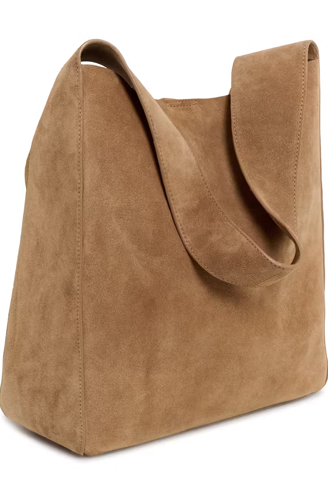 Rasidaiw Suede Bumbag - Tobacco Brown