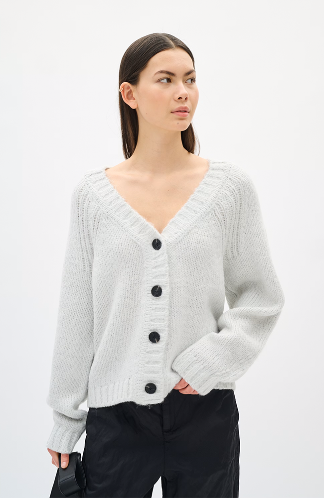Troa Cardigan - Whisper White