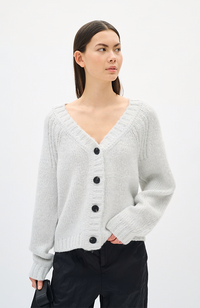 Troa Cardigan - Whisper White