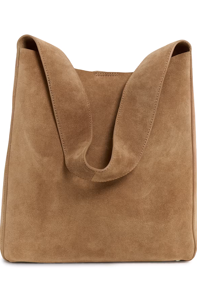 Rasidaiw Suede Bumbag - Tobacco Brown