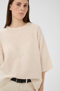 Guniiw Tee - Whisper White Melange