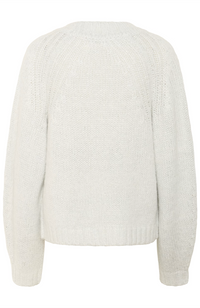 Troa Cardigan - Whisper White