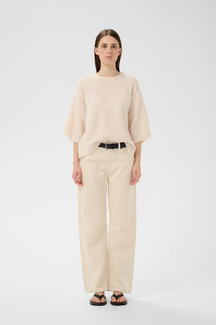 Guniiw Tee - Whisper White Melange