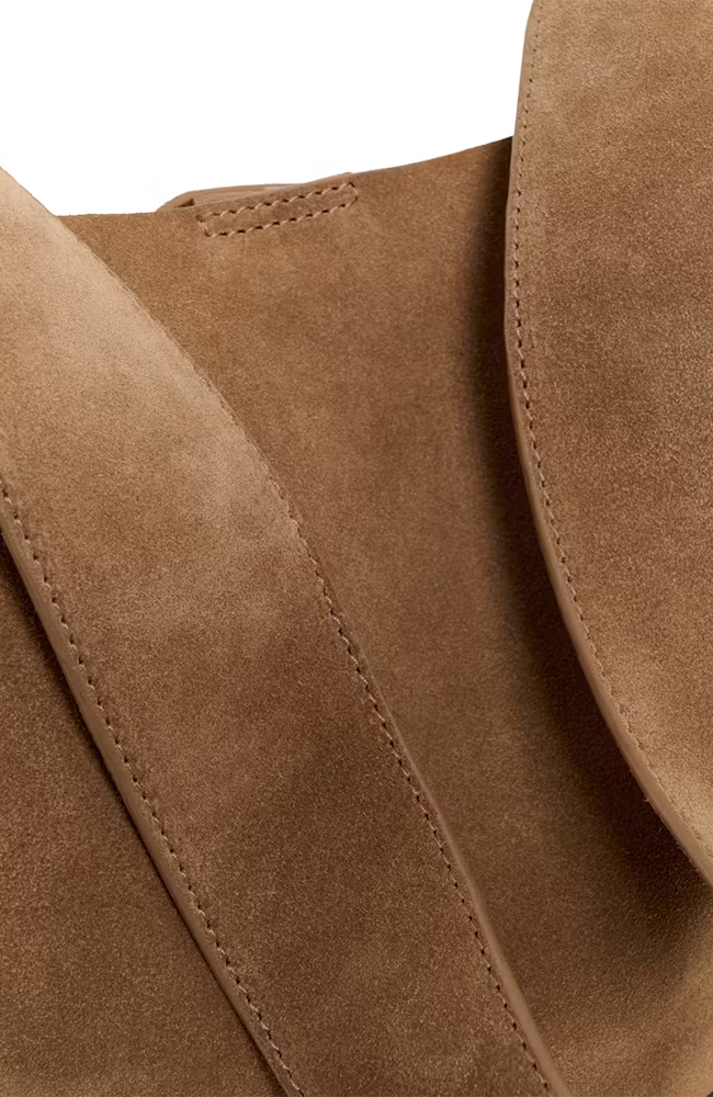 Rasidaiw Suede Bumbag - Tobacco Brown