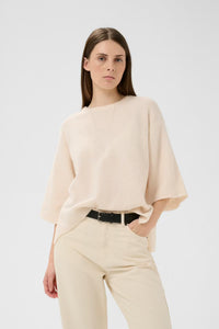 Guniiw Tee - Whisper White Melange
