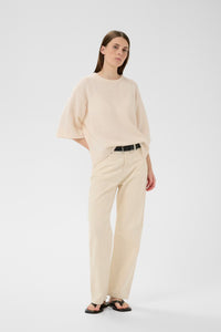 Guniiw Tee - Whisper White Melange