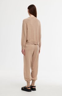 Eliza Knit Pant - Stone