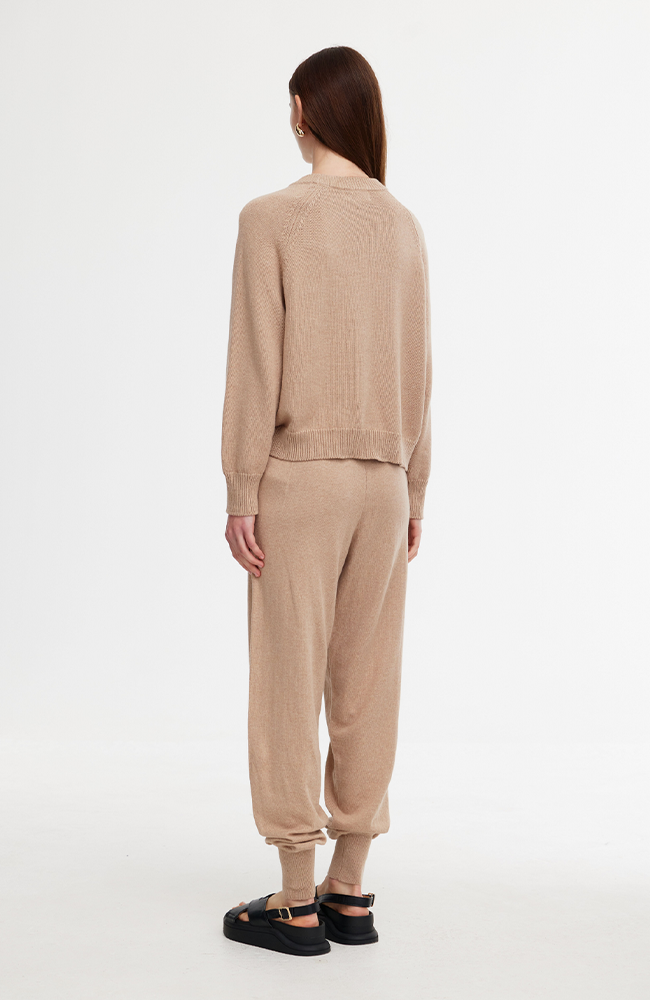 Eliza Knit Pant - Stone
