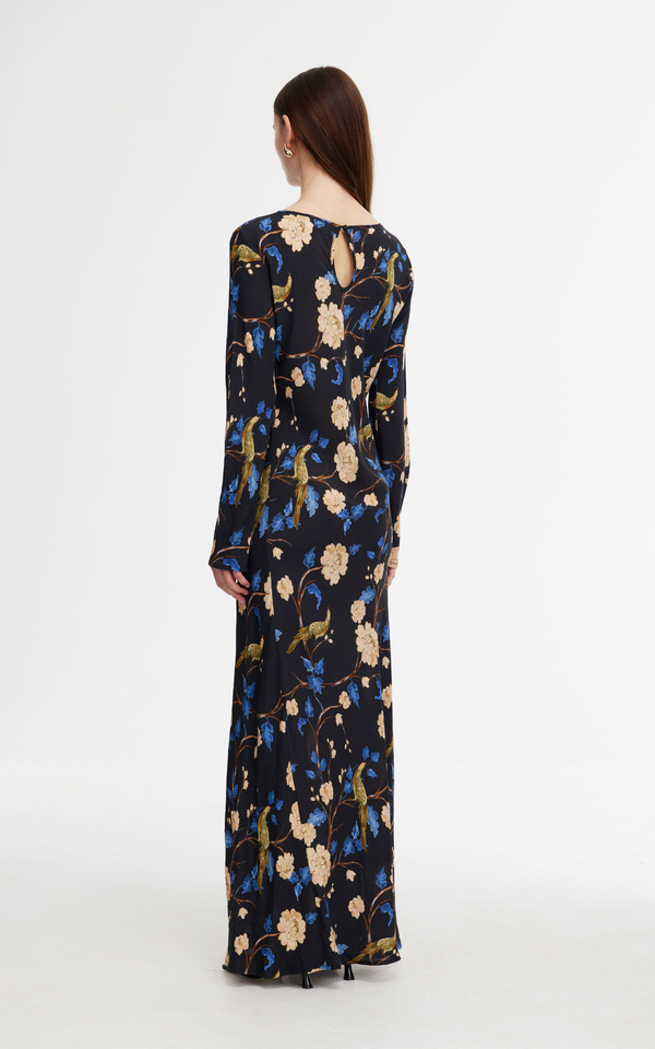 Nadia Dress - Night Garden