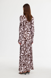 Nadia Dress - Marble