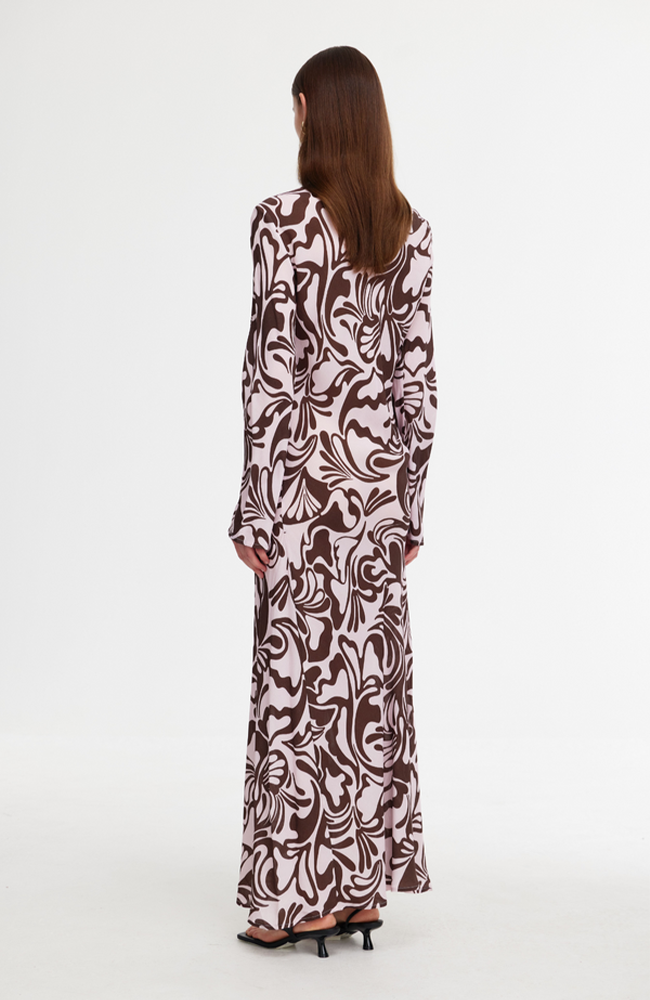 Nadia Dress - Marble