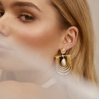 Olympia Earrings - Gold
