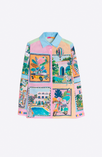 Tea Sole Shirt - Voile Print